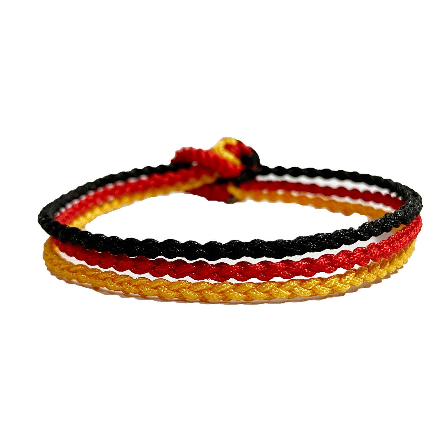 Germany Italy Argentina Bracelet, Handmade Unisex Flag Coloring Woven Bracelet, Sports Fashion Wristband