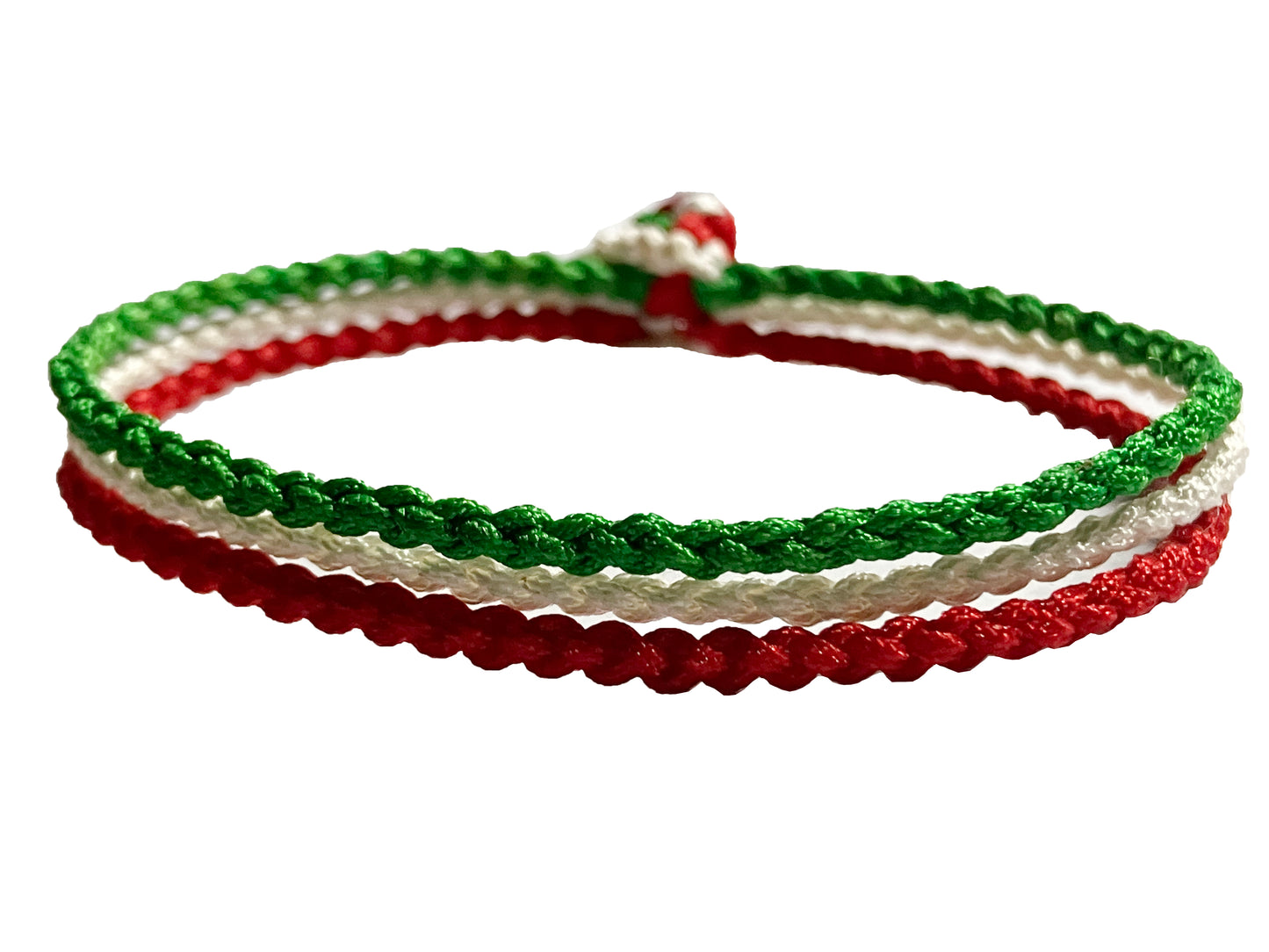 Germany Italy Argentina Bracelet, Handmade Unisex Flag Coloring Woven Bracelet, Sports Fashion Wristband