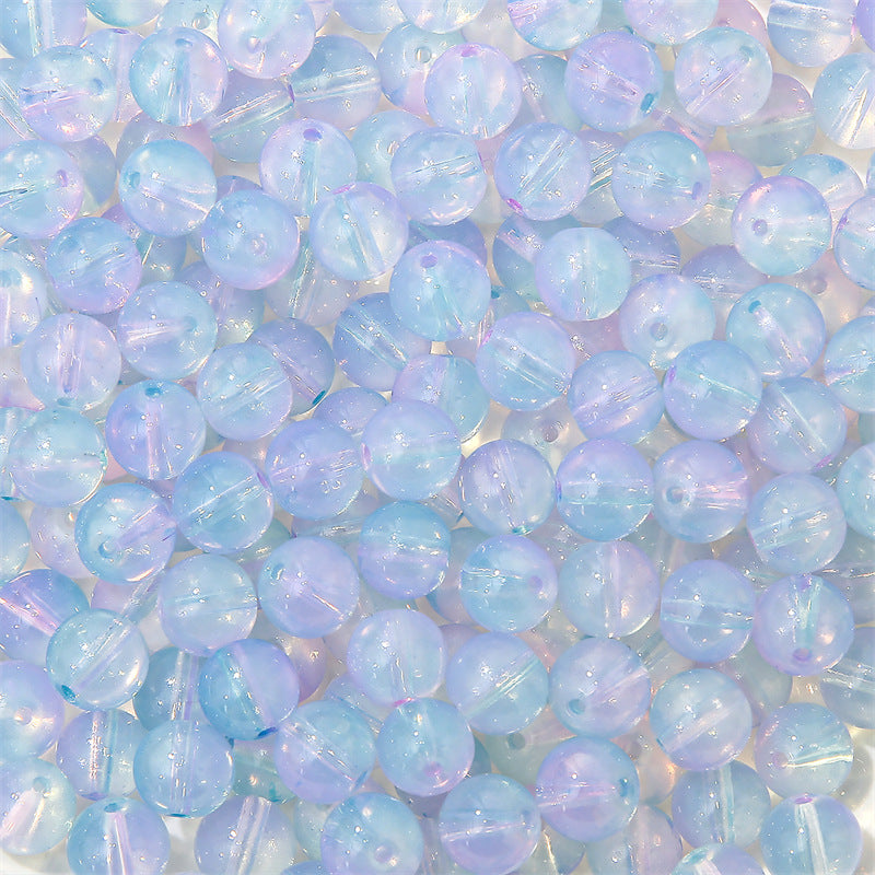 60 Pcs 10mm Czech Crystal Glass Beads for Jewelry Making