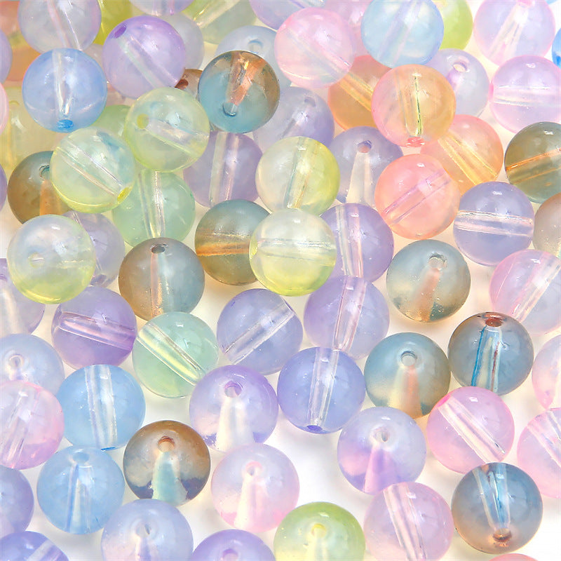 60 Pcs 10mm Czech Crystal Glass Beads for Jewelry Making