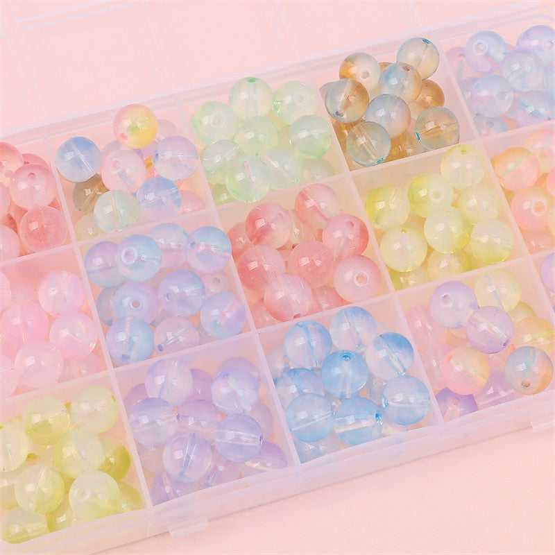 60 Pcs 10mm Czech Crystal Glass Beads for Jewelry Making