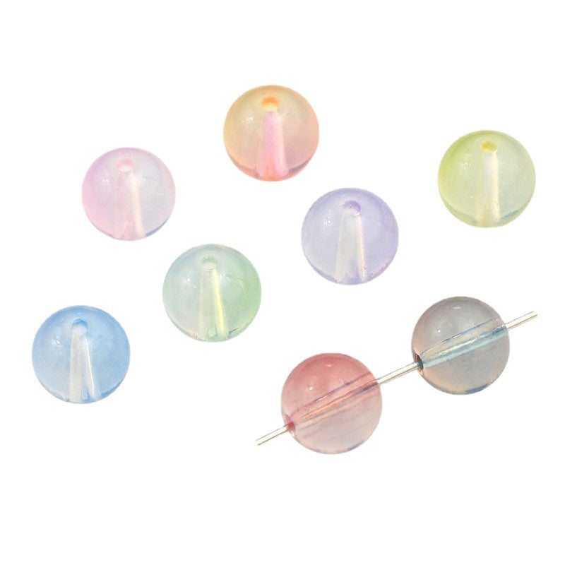 60 Pcs 10mm Czech Crystal Glass Beads for Jewelry Making