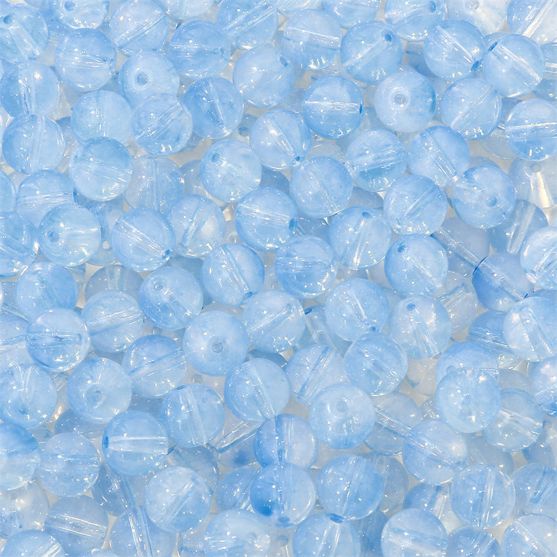 60 Pcs 10mm Czech Crystal Glass Beads for Jewelry Making