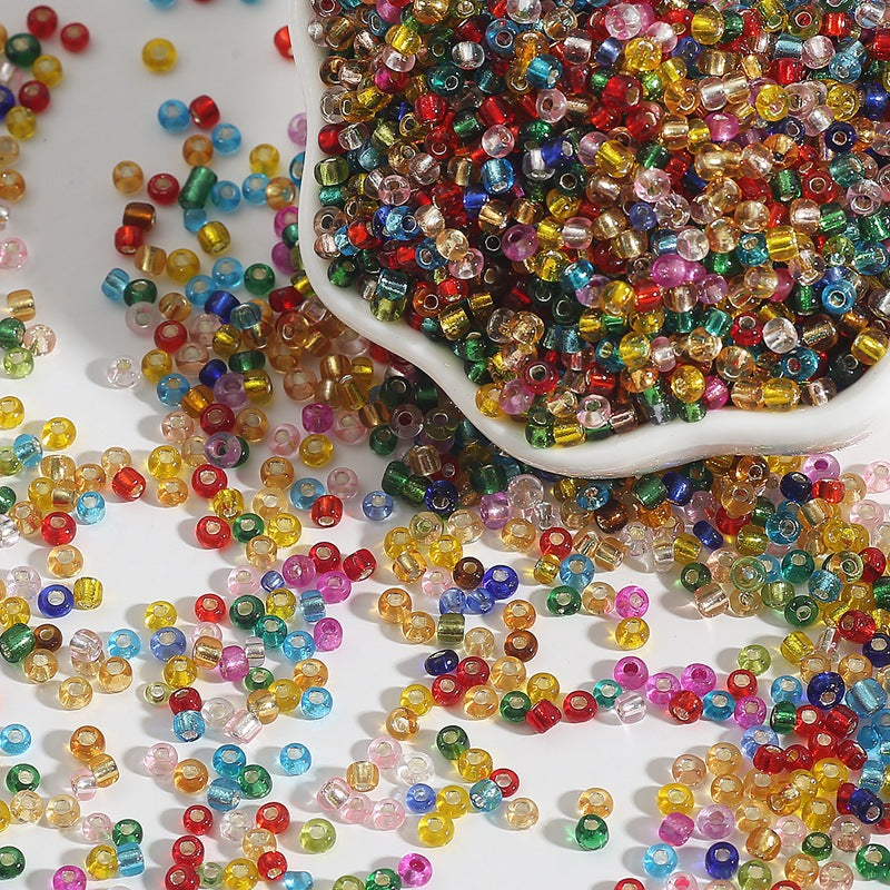 2mm 3mm 4mm Glass Seed Beads for Jewelry Making, 450g Pack Tiny Beads Set for Bracelets Making, DIY, Art and Craft