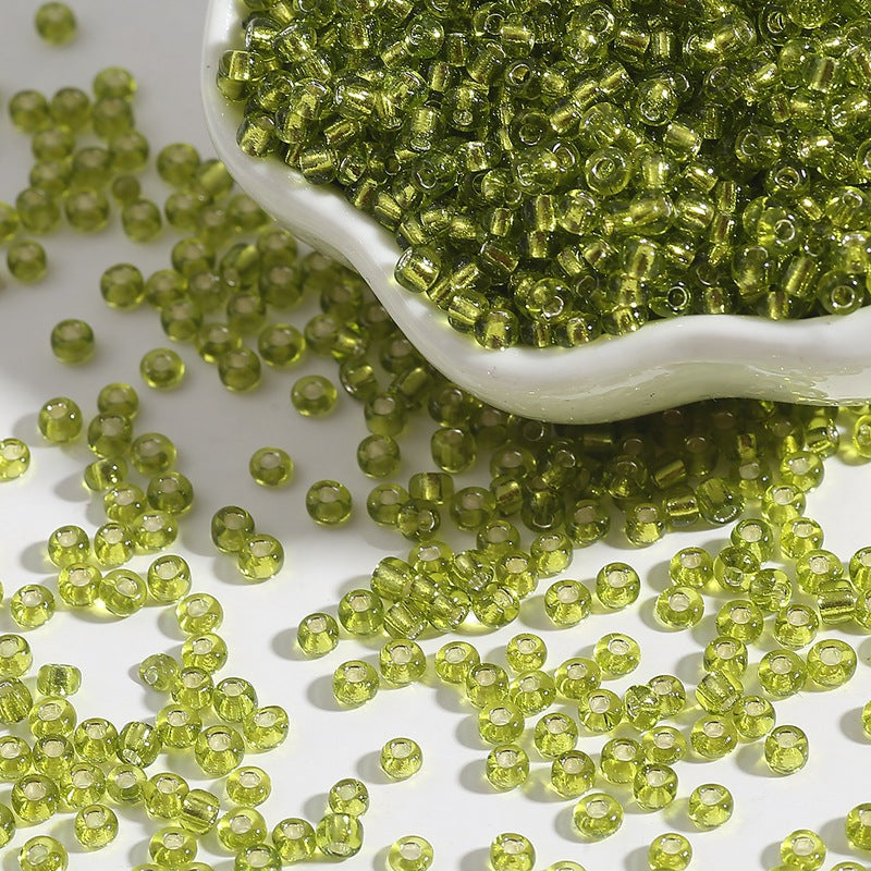 2mm 3mm 4mm Glass Seed Beads for Jewelry Making, Tiny Beads Set for Bracelets Making, DIY, Art and Craft